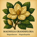 Magnolia Sticker
